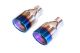 Tarmac Sportz Nissan 350Z / 370Z Burnt Gemini Exhaust Tips PAIR 