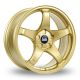 Bola B2R 18x8 ET40 4x108 Wheels- Gold (72.6mm Centre Bore)