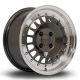 Rota Speciale 15x7 4x100 ET20 Wheel- Gunmetal with Polished LIp