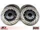 Z1 Motorsports Nissan 350Z (03-09) / Infiniti G35 (03-08) 2 Piece Brembo Front & Rear Brake Rotor Kit