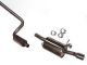 Milltek Sport Ford Fiesta Mk6 ST 150 2005-2008 Cat-Back Exhaust- Resonated