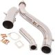 JapSpeed Toyota Supra MK4 JZA80 2JZ-GTE (93-00) Top Mount Turbo Conversion Downpipe Kit