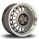 Rota EG6 16x7 4x100 ET35 Wheel- Gunmetal with Polished LIp