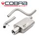 Cobra Sport Ford Fiesta ST 150 (Mk6) (05-07) Non-Resonated Cat-Back Exhaust