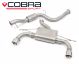 Cobra Sport Ford Focus ST 225 (Mk2) (05-11) Resonated Cat-Back Exhaust