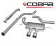 Cobra Sport Ford Focus ST 250 (Mk3) (12-18) Non-Resonated Turbo-Back Exhaust with De-Cat