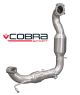 Cobra Sport Ford Fiesta Zetec/Zetec S (Mk7) 1.0T EcoBoost (13+) Sports Cat Front Pipe