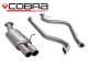 Cobra Sport Ford Fiesta Zetec (Mk7) 1.0T EcoBoost (13+) Non-Resonated Cat-Back Exhaust