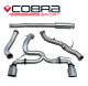 Cobra Sport Ford Focus RS (Mk3) (15-18) Non-Valved Turbo-Back Venom Exhaust with De-Cat