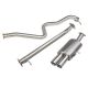 Cobra Sport Ford Fiesta Zetec S (Mk7) 1.0T EcoBoost (13+) Non-Resonated Cat-Back Exhaust- Only fits ST panel