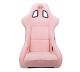 NRG Innovations FRP Prisma Edition Bucket Seat - Large Pink 