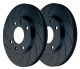 Black Diamond Lexus LS400 UCF10 (90-94) Front Grooved Vented Brake Discs (Pair) (296mm)