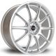 Rota Gra 18x7.5 5x100 ET48 Wheel- Silver