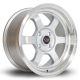 Rota Grid-V 15x7 4x108 ET20 Wheel- Silver with Polished Lip