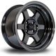 Rota Grid-V 15x8 4x100 ET0 Wheel- Titanium Chrome