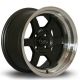 Rota Grid-V 15x8 4x100 ET0 Wheel- Gunmetal with Polished LIp