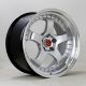 AutoStar GT5-R 19x10.5 ET22 5x114.3 Wheel - Silver with Polished Lip