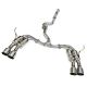 Invidia Subaru WRX/STI (15+) Gemini R400 Single Layer Cat Back Exhaust- Stainless Steel Tips