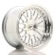 JR Wheels JR10 18x10.5 ET12-25 Custom PCD- Silver Machined Face