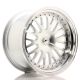 JR Wheels JR10 19x11 ET15-30 Custom PCD- Silver Machined Face