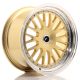 JR Wheels JR10 19x9.5 ET20-35 Custom PCD- Gold w/Machined Lip