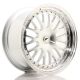 JR Wheels JR10 19x9.5 ET20-35 Custom PCD- Silver Machined Face