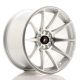 JR Wheels JR11 18x9.5 ET30 5x112/114.3- Silver Machined Face