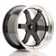 JR Wheels JR12 17x9 ET25 Custom PCD- Gloss Black w/Machined Lip