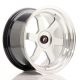 JR Wheels JR12 17x9 ET25 Custom PCD- Hyper Silver w/Machined Lip