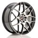 JR Wheels JR18 18x7.5 ET40 5x112/114.3- Gloss Black Machined Face