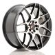 JR Wheels JR18 18x8.5 ET40 5x112/114.3- Gloss Black Machined Face