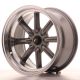 JR Wheels JR19 17x9 ET-25-(-10) Custom PCD- Gunmetal w/Machined Lip