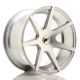 JR Wheels JR20 18x9.5 ET20-40 Custom PCD- Silver Machined Face