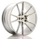 JR Wheels JR21 19x8.5 ET35 5x100/120- Silver Machined Face