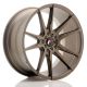 JR Wheels JR21 19x9.5 ET40 5x112/114.3- Matt Bronze