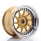 JR Wheels JR26 17x10 ET20-25 Custom PCD- Gold w/Machined Lip