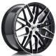 JR Wheels JR28 18x8.5 ET40 5x114.3- Gloss Black Machined Face