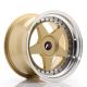 JR Wheels JR6 17x10 ET20 Custom PCD- Gold w/Machined Lip