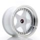 JR Wheels JR6 17x10 ET20 Custom PCD- White w/Machined Lip