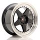 JR Wheels JR6 18x8.5 ET22 5x114.3/120- Gloss Black w/Machined