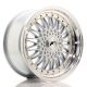 JR Wheels JR9 18x9 ET20-40 Custom PCD- Silver w/Machined Lip