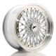 JR Wheels JR9 19x8.5 ET35 Custom PCD- Silver w/Machined Lip