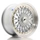 JR Wheels JR9 19x9.5 ET35 Custom PCD- Silver w/Machined Lip