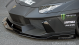 Liberty Walk Lamborghini Aventador Fibre Glass Reinforced Plastic Front Diffuser (FRP)- Version 2