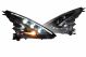 Morimoto Nissan 370z (09+) XB LED Headlights- RHD Beam Pattern