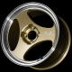 ADVAN ONII2 15x5.5 ET45 4x100 Wheel (STD Face, 63mm Centre Bore)- Champagne Gold Machined Lip