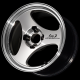 ADVAN ONII2 15x6.5 ET35 4x100 Wheel (GTR Face, 63mm Centre Bore)- Diamond Cut Machined Lip