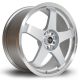 Rota GTR 18x8.5 5x114.3 ET35 Wheel- Silver with Polished Lip