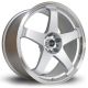 Rota GTR 19x9 5x114.3 ET20 Wheel- Silver with Polished Lip