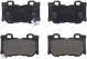 Brembo Nissan 370z Akebono Rear Brake Pads 